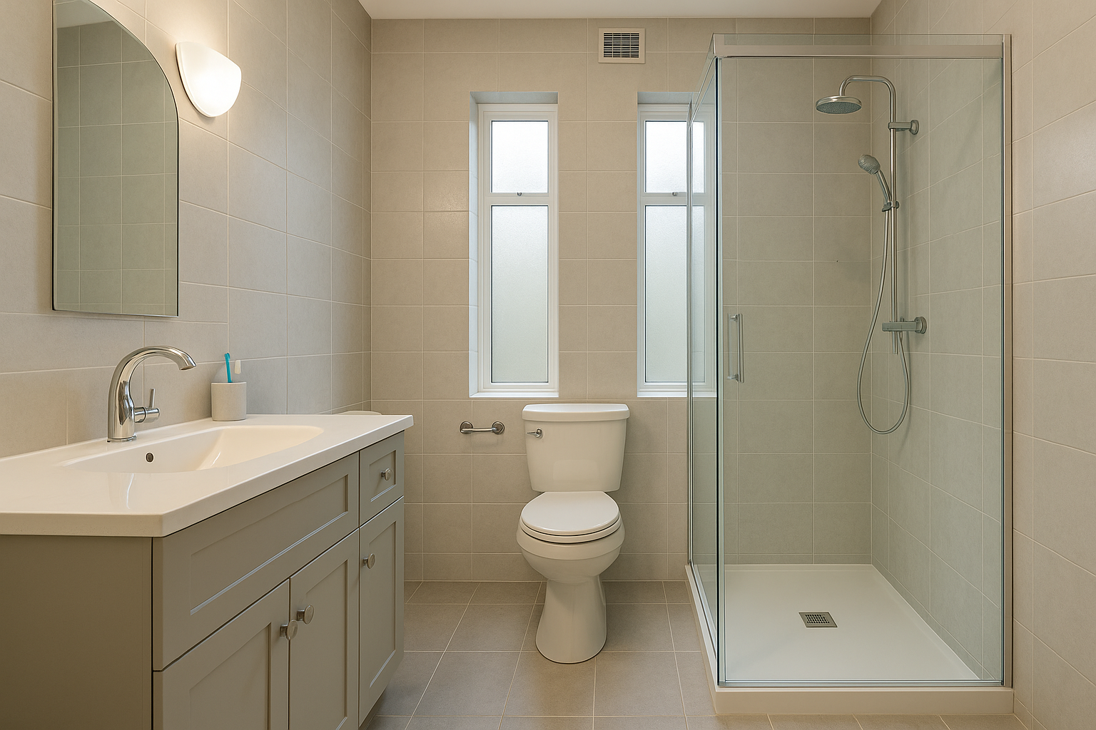 Baño después de la reforma